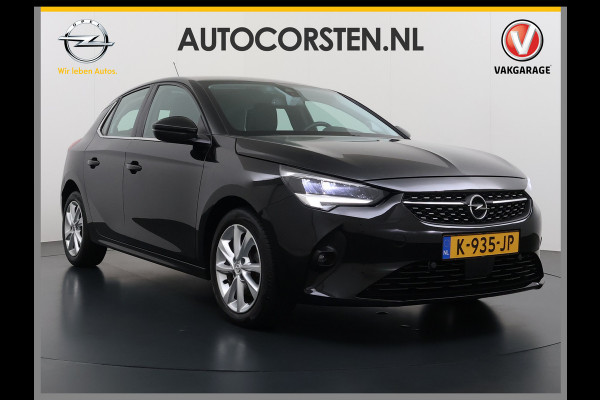 Opel Corsa 1.2T 101PK Navi PDC-a+v 360°Camera Airco Apple Carplay Android 1/2 LeerCruise Control Pdc Elegance Distributie bij 91.000km vervangen! Lane Assist Isofix Led Regen-Lichtsensor Lmv Chroompakket 1e Eigenaar Origineel Nederlandse Auto Incl. volledige onderhoudshistorie € 22.000 nieuw