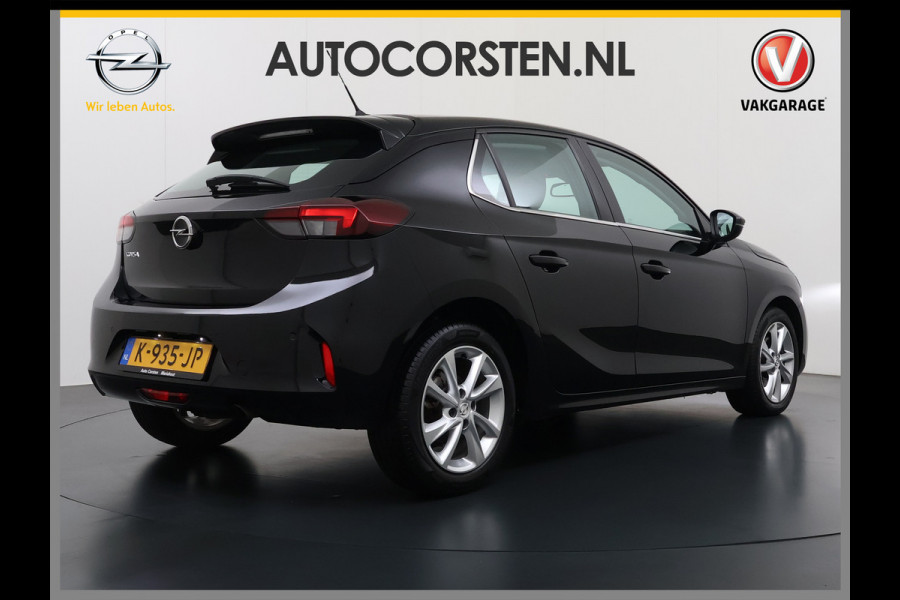 Opel Corsa 1.2T 101PK Navi PDC-a+v 360°Camera Airco Apple Carplay Android 1/2 LeerCruise Control Pdc Elegance Distributie bij 91.000km vervangen! Lane Assist Isofix Led Regen-Lichtsensor Lmv Chroompakket 1e Eigenaar Origineel Nederlandse Auto Incl. volledige onderhoudshistorie € 22.000 nieuw