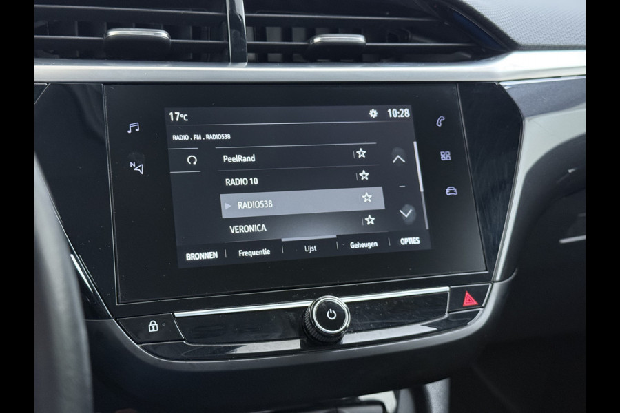 Opel Corsa 1.2T 101PK Navi PDC-a+v 360°Camera Airco Apple Carplay Android 1/2 LeerCruise Control Pdc Elegance Distributie bij 91.000km vervangen! Lane Assist Isofix Led Regen-Lichtsensor Lmv Chroompakket 1e Eigenaar Origineel Nederlandse Auto Incl. volledige onderhoudshistorie € 22.000 nieuw