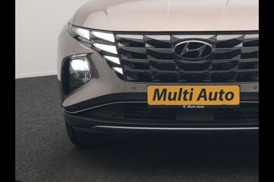 Hyundai Tucson 1.6 T-GDI Premium 4WD PHEV 265pk Dealer O.H. | Trekhaak Afn. | Adaptive Cruise | 360 Camera | Krell Premium Sound | Lederen Sportstoelen Memory & Ventilatie | Keyless | Apple Carplay | Stoelen & Stuur Verwarmd | Navigatie | DAB | Plug In Hybrid