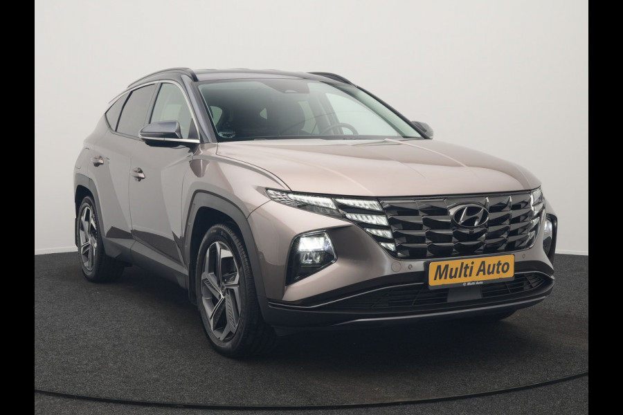 Hyundai Tucson 1.6 T-GDI Premium 4WD PHEV 265pk Dealer O.H. | Trekhaak Afn. | Adaptive Cruise | 360 Camera | Krell Premium Sound | Lederen Sportstoelen Memory & Ventilatie | Keyless | Apple Carplay | Stoelen & Stuur Verwarmd | Navigatie | DAB | Plug In Hybrid