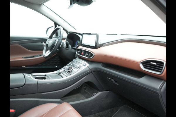 Hyundai Santa Fe 1.6 T-GDI Premium Smart Sky PHEV 266pk Dealer O.H. | Panodak | Adaptive Cruise | Camera | Krell Audio | Lederen Sportstoelen Verwarmd | Apple Carplay | Keyless | Blis | Stuur Verwarmd | Navigatie | DAB | Plug In Hybrid