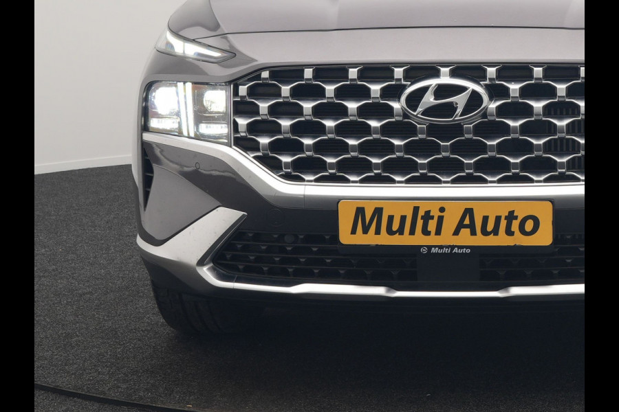 Hyundai Santa Fe 1.6 T-GDI Premium Smart Sky PHEV 266pk Dealer O.H. | Panodak | Adaptive Cruise | Camera | Krell Audio | Lederen Sportstoelen Verwarmd | Apple Carplay | Keyless | Blis | Stuur Verwarmd | Navigatie | DAB | Plug In Hybrid