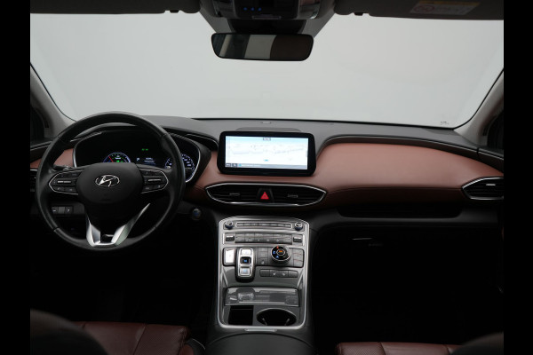 Hyundai Santa Fe 1.6 T-GDI Premium Smart Sky PHEV 266pk Dealer O.H. | Panodak | Adaptive Cruise | Camera | Krell Audio | Lederen Sportstoelen Verwarmd | Apple Carplay | Keyless | Blis | Stuur Verwarmd | Navigatie | DAB | Plug In Hybrid