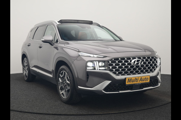 Hyundai Santa Fe 1.6 T-GDI Premium Smart Sky PHEV 266pk Dealer O.H. | Panodak | Adaptive Cruise | Camera | Krell Audio | Lederen Sportstoelen Verwarmd | Apple Carplay | Keyless | Blis | Stuur Verwarmd | Navigatie | DAB | Plug In Hybrid