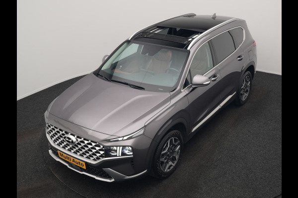 Hyundai Santa Fe 1.6 T-GDI Premium Smart Sky PHEV 266pk Dealer O.H. | Panodak | Adaptive Cruise | Camera | Krell Audio | Lederen Sportstoelen Verwarmd | Apple Carplay | Keyless | Blis | Stuur Verwarmd | Navigatie | DAB | Plug In Hybrid