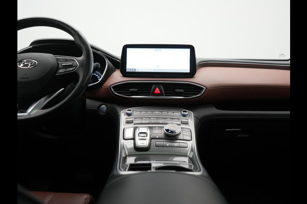 Hyundai Santa Fe 1.6 T-GDI Premium Smart Sky PHEV 266pk Dealer O.H. | Panodak | Adaptive Cruise | Camera | Krell Audio | Lederen Sportstoelen Verwarmd | Apple Carplay | Keyless | Blis | Stuur Verwarmd | Navigatie | DAB | Plug In Hybrid