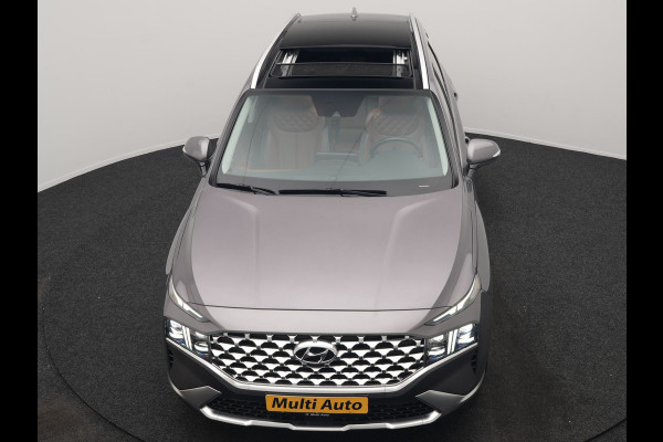 Hyundai Santa Fe 1.6 T-GDI Premium Smart Sky PHEV 266pk Dealer O.H. | Panodak | Adaptive Cruise | Camera | Krell Audio | Lederen Sportstoelen Verwarmd | Apple Carplay | Keyless | Blis | Stuur Verwarmd | Navigatie | DAB | Plug In Hybrid