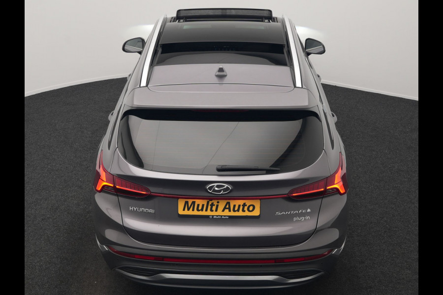 Hyundai Santa Fe 1.6 T-GDI Premium Smart Sky PHEV 266pk Dealer O.H. | Panodak | Adaptive Cruise | Camera | Krell Audio | Lederen Sportstoelen Verwarmd | Apple Carplay | Keyless | Blis | Stuur Verwarmd | Navigatie | DAB | Plug In Hybrid