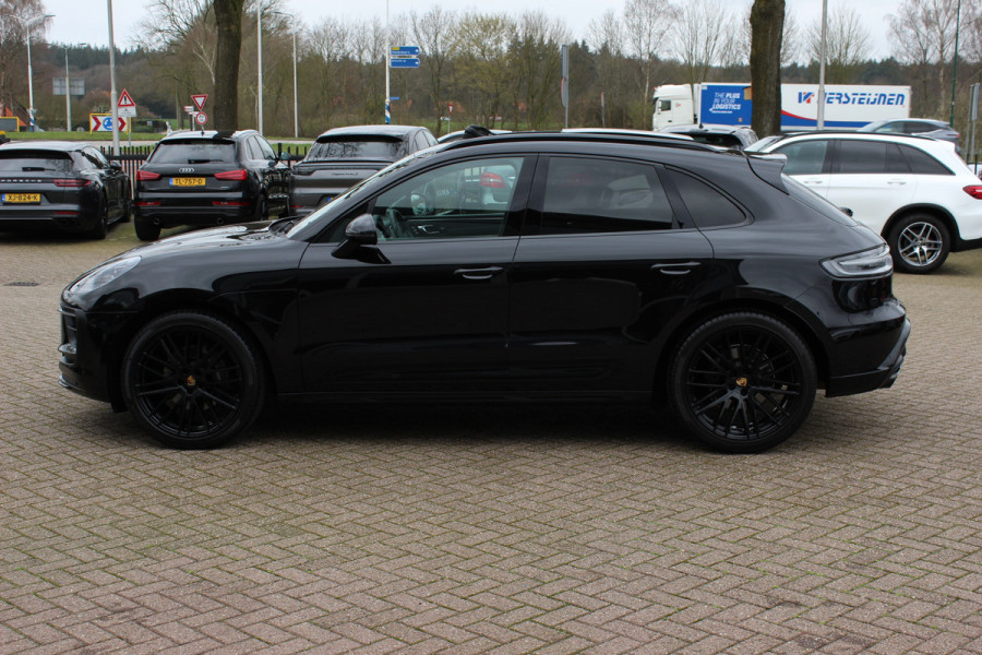 Porsche Macan 2.0 / Panoramadak / Camera / Luxe Leder / 21'' / Luchtvering / Keyless / Bose / Matrix LED / Stoelventilatie+Verwarming / Stuurverwarming / Dodehoek / DAB / ACC