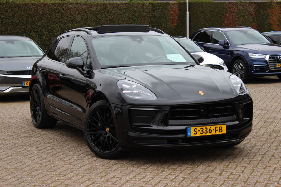 Porsche Macan 2.0 / Panoramadak / Camera / Luxe Leder / 21'' / Luchtvering / Keyless / Bose / Matrix LED / Stoelventilatie+Verwarming / Stuurverwarming / Dodehoek / DAB / ACC