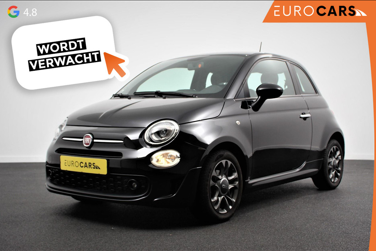Fiat 500 1.0 Hybrid Sport Connect Navigatie Apple Carplay/Android Auto Half Lederen Bekleding Airco Dab Led Cruise Control Lichtmetalen Velgen