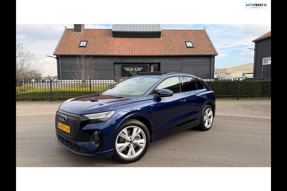 Audi Q4 e-tron 40 Edition S-Competition 77 kWh SOH 90% 2X S-LINE PANORAMADAK l MATRIX l CAMERA l ADAPT.CRUISE