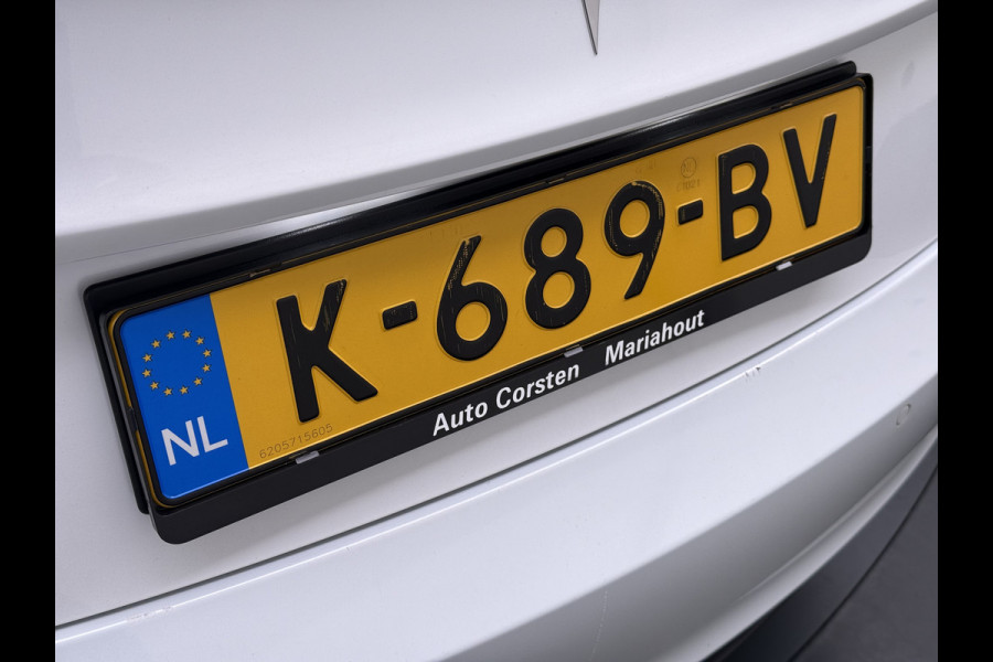 Tesla Model 3 SR+ 325PK Trekhaak LFP-Accu 19" SOH 90% AutoPilot Leer Pano-Dak Adaptive Cruise Lmv 18" Camera's Elektr.-Stuur+Stoelen+Spiegels+ Ecc Navi Led DAB Voorverwarmen interieur via App Keyless One-Pedal-Drive Origineel Nederlandse Auto Fabrieksgarantie op Accu en Motor tot 9-12-2028/160.000km
