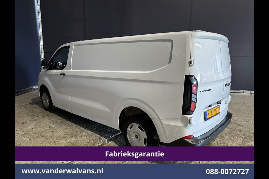 Ford Transit Custom 2.0 TDCI 136pk L2H1 Fabrieksgarantie Euro6 Airco | Camera | Apple Carplay | LED Android Auto, Cruisecontrol, Parkeersensoren, Verwarmde voorruit, Bijrijdersbank, 2740kg trekvermogen