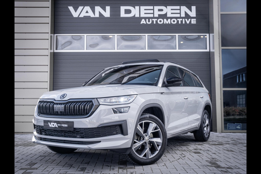 Škoda Kodiaq 1.5 TSI Sportline Business 7p. - NAP l Pano l Trekh. l Leder l Memory