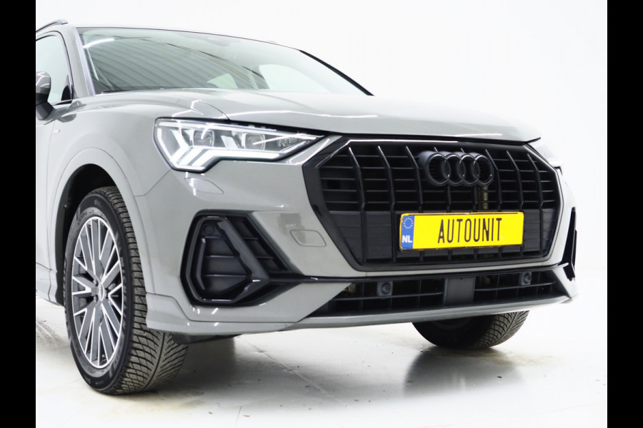 Audi Q3 45 TFSI e S-Line Edition Black | Panoramadak | Two Tone Leder | Sonos | Alcantara Design | Adaptive Cruise