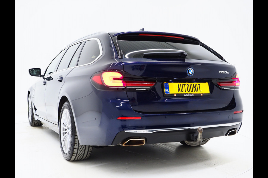 BMW 5 Serie Touring 530e Luxury Line | LaserLED | Harman/Kardon | M Stuur | Leder | HUD | Keyless | Adaptive Cruise | Camera | Carplay