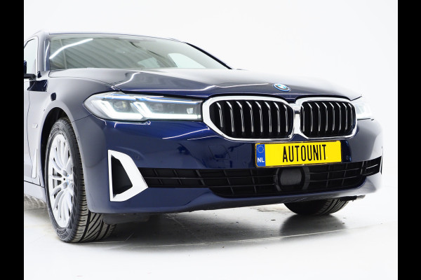 BMW 5 Serie Touring 530e Luxury Line | LaserLED | Harman/Kardon | M Stuur | Leder | HUD | Keyless | Adaptive Cruise | Camera | Carplay