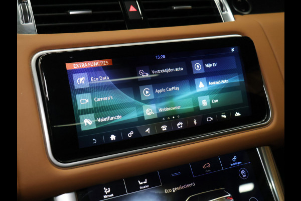 Land Rover Range Rover Sport P400e HSE [LUCHTVERING, SCHUIFKANTELDAK, MEMORY SEATS, MERIDIAN SOUND, APPLE CARPLAY, ANDROID, HEAD-UP, 360 CAMERA, STUURVERWARMING, ADAPTIVE CRUISE, STOELVERWARMING, NIEUWSTAAT]