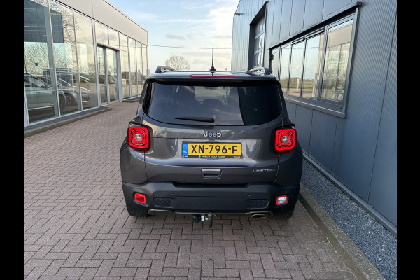 Jeep Renegade 1.3T DDCT 150pk Automaat Limited LED/NAVI/CARPLAY/ADAPT.CRUISE/PDC/TREKHAAK