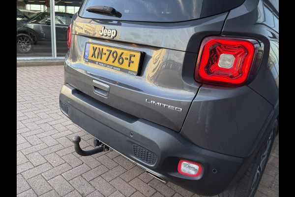 Jeep Renegade 1.3T DDCT 150pk Automaat Limited LED/NAVI/CARPLAY/ADAPT.CRUISE/PDC/TREKHAAK