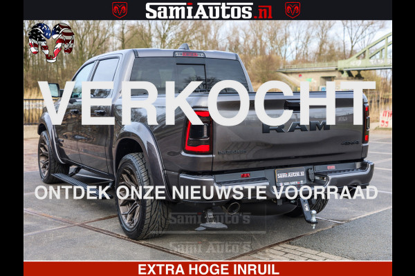 Dodge Ram 1500 Laramie Sport 5.7 V8 HEMI 402PK 4x4 | Panorama dak | 12' Scherm |Granite Crystal Metallic | Crew Cab | 5 Persoons | Dubbele Cabine | DC | VOORRAAD NR 2526 - 1272 |