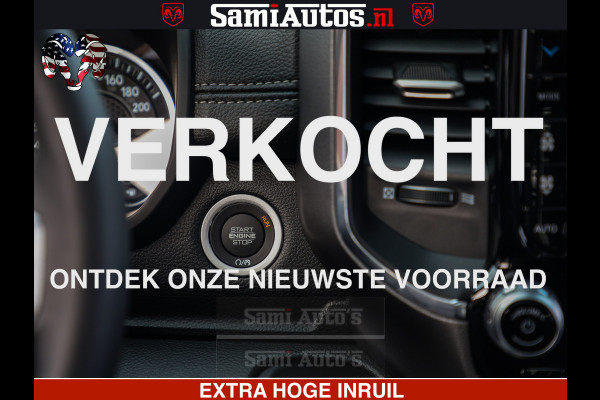 Dodge Ram 1500 Laramie Sport 5.7 V8 HEMI 402PK 4x4 | Panorama dak | 12' Scherm |Granite Crystal Metallic | Crew Cab | 5 Persoons | Dubbele Cabine | DC | VOORRAAD NR 2526 - 1272 |