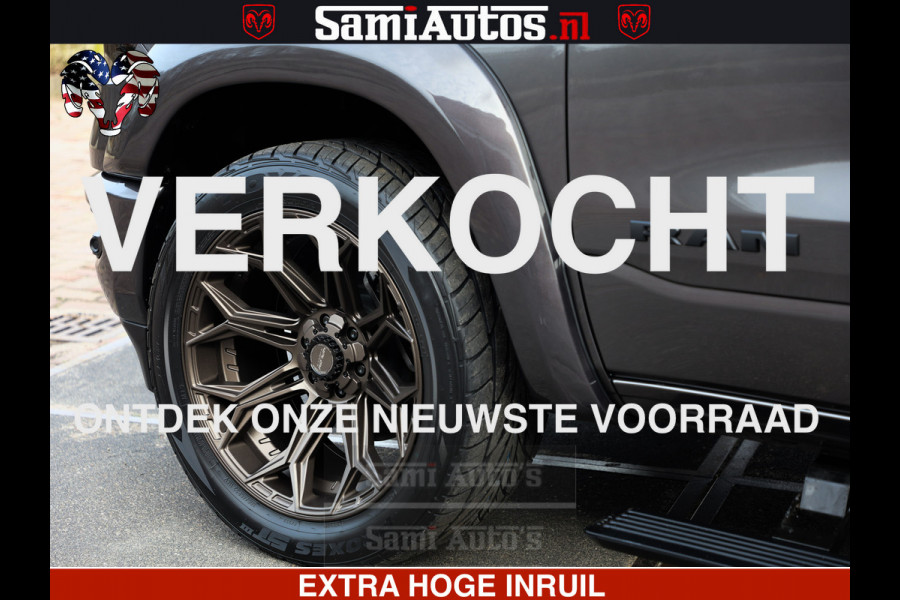Dodge Ram 1500 Laramie Sport 5.7 V8 HEMI 402PK 4x4 | Panorama dak | 12' Scherm |Granite Crystal Metallic | Crew Cab | 5 Persoons | Dubbele Cabine | DC | VOORRAAD NR 2526 - 1272 |