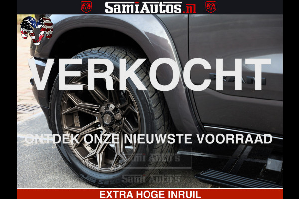 Dodge Ram 1500 Laramie Sport 5.7 V8 HEMI 402PK 4x4 | Panorama dak | 12' Scherm |Granite Crystal Metallic | Crew Cab | 5 Persoons | Dubbele Cabine | DC | VOORRAAD NR 2526 - 1272 |