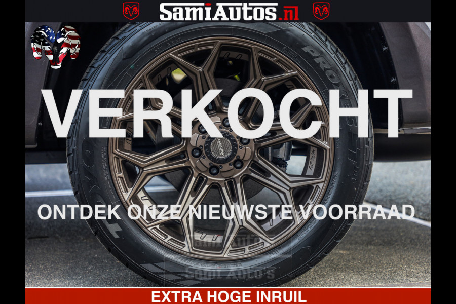 Dodge Ram 1500 Laramie Sport 5.7 V8 HEMI 402PK 4x4 | Panorama dak | 12' Scherm |Granite Crystal Metallic | Crew Cab | 5 Persoons | Dubbele Cabine | DC | VOORRAAD NR 2526 - 1272 |