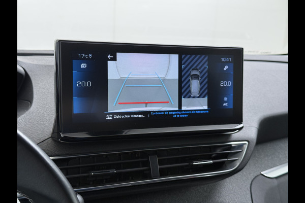 Peugeot 3008 1.2T 131PK AUT. Trekhaak 360°Camera 1/2 Leer 18" Navi Ecc Apple Carplay Android Connected-Apps Cruise Control Pdc Blue Premium Keyless Elek.Achterklep Privacy Glas BordHerkenning Lane Assist Led Lmv 18" Regen-Lichtsensor Bluetooth 1.400KG Trekgewicht Dealeronderhouden, laatste-Beurt-93.400km Origineel Nederlandse Auto 1400kg trekvermogen