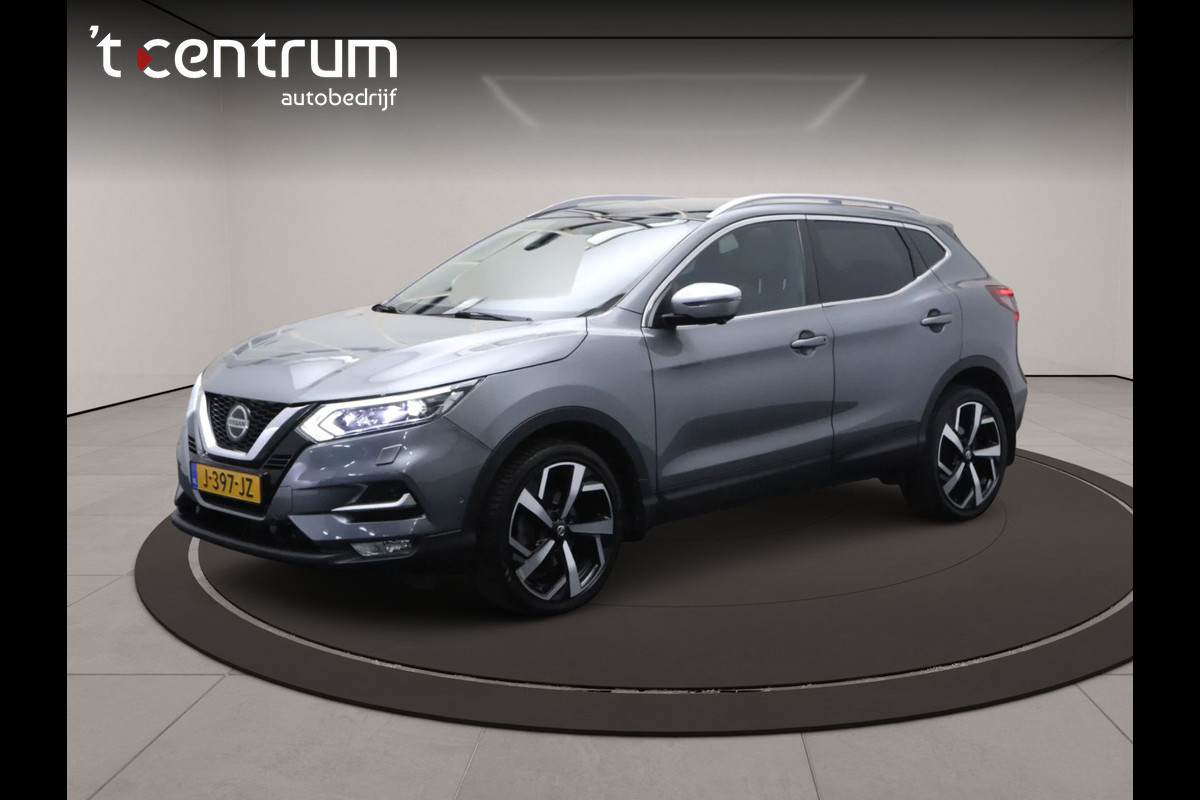 Nissan QASHQAI 1.2 Tekna + 115 PK Automaat, Trekhaak, Leder, Panoramadak, Memory, BOSE