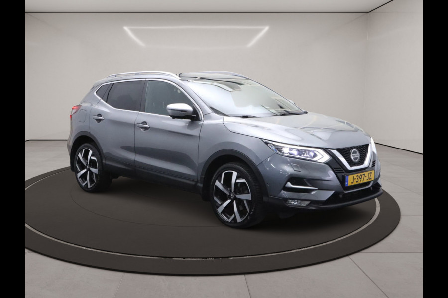 Nissan QASHQAI 1.2 Tekna + 115 PK Automaat, Trekhaak, Leder, Panoramadak, Memory, BOSE