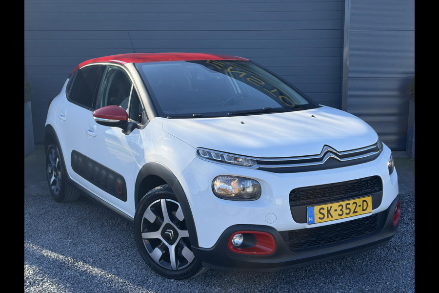 Citroën C3 1.2 PureTech S&S Shine 1e Eigenaar,Dealer Onderhouden,Navi,Camera,Pdc,Rijstrooksensor,110pk,Clima,Cruise,Lm velgen,D-riem vv in 2024,N.A.P,Apk tot 04-2027