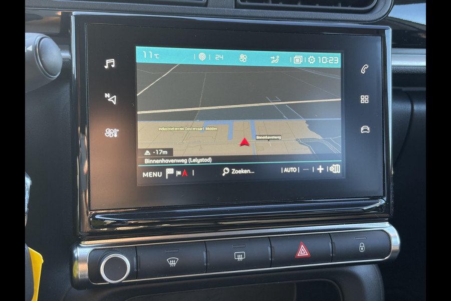 Citroën C3 1.2 PureTech S&S Shine 1e Eigenaar,Dealer Onderhouden,Navi,Camera,Pdc,Rijstrooksensor,110pk,Clima,Cruise,Lm velgen,D-riem vv in 2024,N.A.P,Apk tot 04-2027