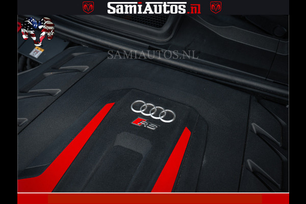 Audi RS Q8 RSQ8 BLACK OPS | 600PK 4.0 V8 TFSI QUATTRO | HUD | 4 WIELBESTURING | 23 INCH AUDI SPORT WHEELS | RS BEKLEDING ZWART | PANO | SOF BANG & OLUFSEN | PANORAMA DAK | De Lamborghini Urus en Audi RS Q8 zijn beide supersnelle SUV's met dezelfde basis (4.0L V8 twin-turbo motor van de VW Group)