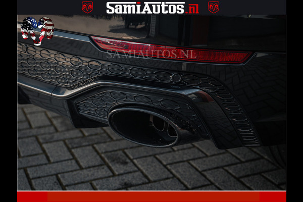 Audi RS Q8 RSQ8 BLACK OPS | 600PK 4.0 V8 TFSI QUATTRO | HUD | 4 WIELBESTURING | 23 INCH AUDI SPORT WHEELS | RS BEKLEDING ZWART | PANO | SOF BANG & OLUFSEN | PANORAMA DAK | De Lamborghini Urus en Audi RS Q8 zijn beide supersnelle SUV's met dezelfde basis (4.0L V8 twin-turbo motor van de VW Group)