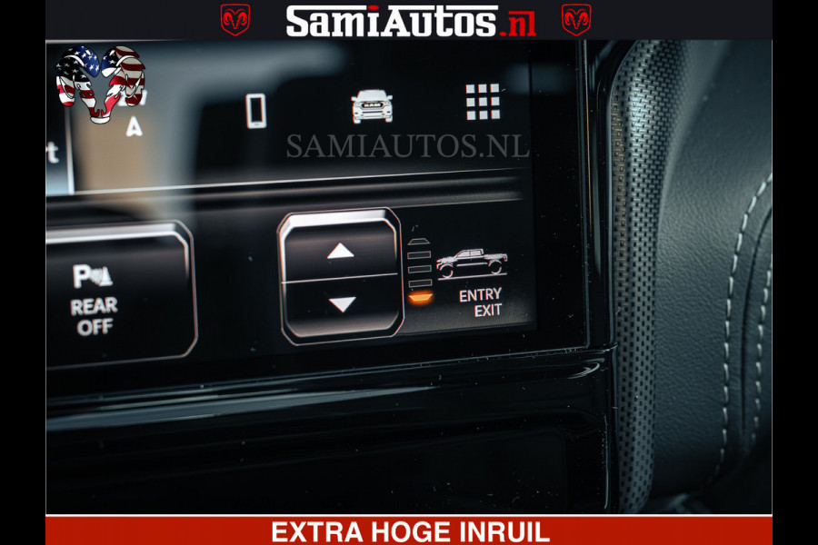 Dodge Ram Limited H.O 540PK 706Nm | Massage + Full Option | De Meest Luxe en Volle Pick-Up in zijn Klasse | Comfortabele Dubbele Cabine met Royale 5 Zitplaatsen | BPM vrij | Nu Leverbaar uit Voorraad | Voorraad Nr 2326 - 5169