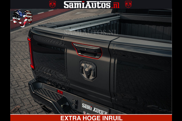 Dodge Ram Limited H.O 540PK 706Nm | Massage + Full Option | De Meest Luxe en Volle Pick-Up in zijn Klasse | Comfortabele Dubbele Cabine met Royale 5 Zitplaatsen | BPM vrij | Nu Leverbaar uit Voorraad | Voorraad Nr 2326 - 5169