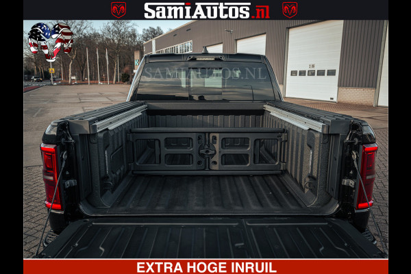 Dodge Ram Limited H.O 540PK 706Nm | Massage + Full Option | De Meest Luxe en Volle Pick-Up in zijn Klasse | Comfortabele Dubbele Cabine met Royale 5 Zitplaatsen | BPM vrij | Nu Leverbaar uit Voorraad | Voorraad Nr 2326 - 5169