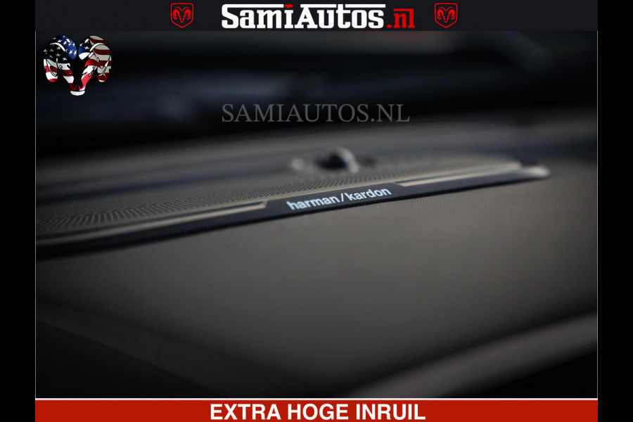 Dodge Ram 1500 LIMITED NIGHT | 5.7 V8 HEMI | HUD | MWK | LUCHTVERING | EERSTE EIGENAAR | BOM VOL ALLE OPTIES | CREW CAB DUBBELE CABINE | 5 PERSOONS | DC | 40000 KM | MEEST VOLLE RAM PICK UP |