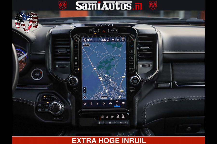 Dodge Ram 1500 LIMITED NIGHT | 5.7 V8 HEMI | HUD | MWK | LUCHTVERING | EERSTE EIGENAAR | BOM VOL ALLE OPTIES | CREW CAB DUBBELE CABINE | 5 PERSOONS | DC | 40000 KM | MEEST VOLLE RAM PICK UP |