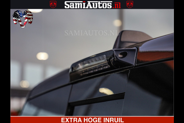 Dodge Ram 1500 LIMITED NIGHT | 5.7 V8 HEMI | HUD | MWK | LUCHTVERING | EERSTE EIGENAAR | BOM VOL ALLE OPTIES | CREW CAB DUBBELE CABINE | 5 PERSOONS | DC | 40000 KM | MEEST VOLLE RAM PICK UP |