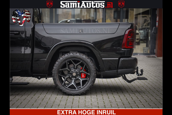 Dodge Ram 1500 Limited Night H.O 540HP 706Nm | Massage + Full Option | De Meest Luxe en Volle Pick-Up in zijn Klasse | Comfortabele Dubbele Cabine met Royale 5 Zitplaatsen | BPM vrij | Nu Leverbaar uit Voorraad | Voorraad Nr 2334 - 5409