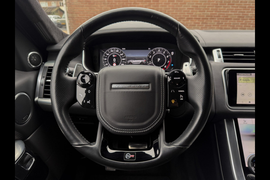 Land Rover Range Rover Sport 5.0 V8 SC SVR 576 PK ! Facelift ! Carbon ! Pano, Cruis, Airco, Stoelverw voor + achter!