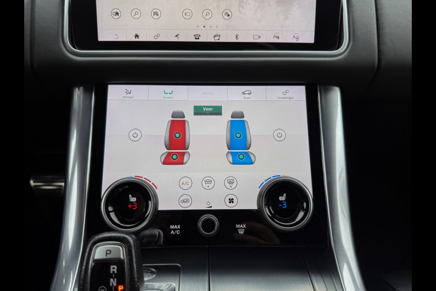 Land Rover Range Rover Sport 5.0 V8 SC SVR 576 PK ! Facelift ! Carbon ! Pano, Cruis, Airco, Stoelverw voor + achter!