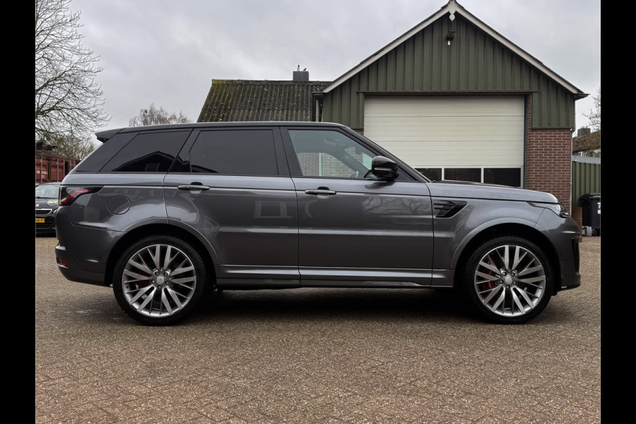 Land Rover Range Rover Sport 5.0 V8 SC SVR 576 PK ! Facelift ! Carbon ! Pano, Cruis, Airco, Stoelverw voor + achter!