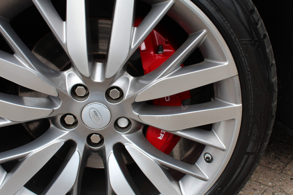 Land Rover Range Rover Sport 5.0 V8 SC SVR 576 PK ! Facelift ! Carbon ! Pano, Cruis, Airco, Stoelverw voor + achter!