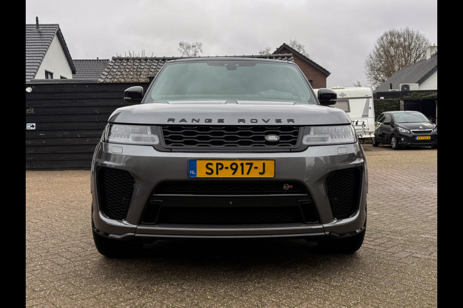 Land Rover Range Rover Sport 5.0 V8 SC SVR 576 PK ! Facelift ! Carbon ! Pano, Cruis, Airco, Stoelverw voor + achter!